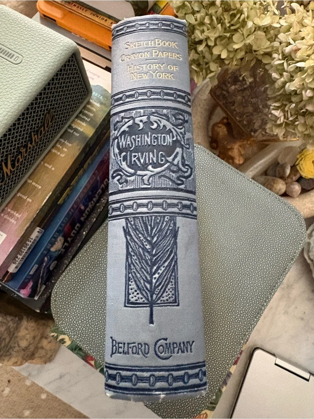 Belford Company Washington Irving 1st Edition History of New York Book